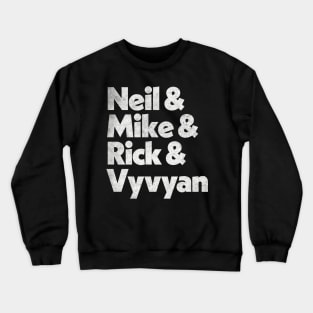 The Young Ones / Faded Vintage Style Fan Art Design Crewneck Sweatshirt